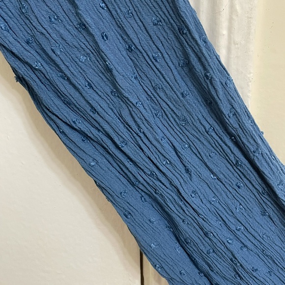 Loft Blue Blouse Medium - Picture 4 of 10